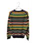 SUPREME (シュプリーム) 23AW Small Box Ribbed Sweater ボーダーニット マルチカラー サイズ:M：19000円