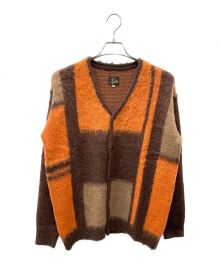 Needles（ニードルズ）の古着「Mohair Cardigan」｜ブラウン×オレンジ