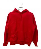 SUPREMEシュプリーム）の古着「19AW Micro Logo Hooded Sweatshirt」｜レッド