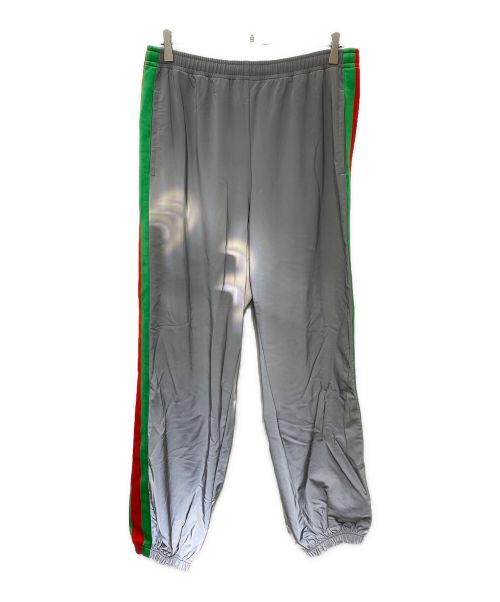 GUCCI（グッチ）GUCCI (グッチ) Reflective Track Pants リフレクタートラックパンツ グレー サイズ:Lの古着・服飾アイテム