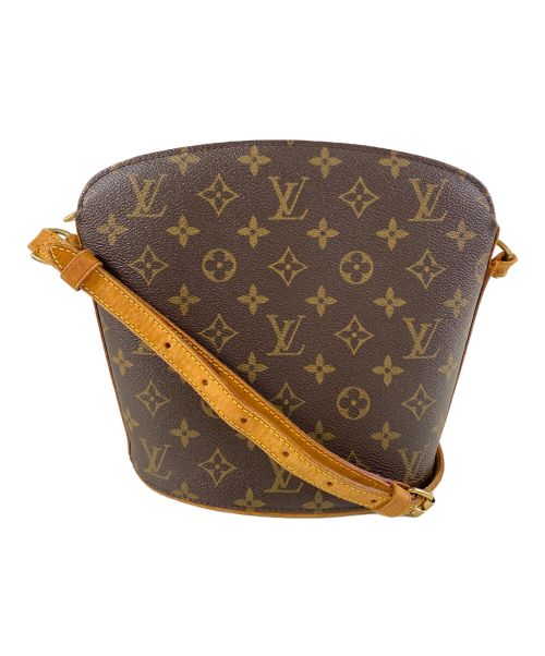 LOUIS VUITTON（ルイ ヴィトン）LOUIS VUITTON (ルイ ヴィトン) モノグラム ドルーオ ショルダーポーチ ブラウンの古着・服飾アイテム