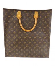 LOUIS VUITTON (ルイ ヴィトン) サックプラ トートバッグ ブラウン