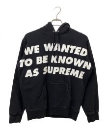 SUPREME（シュプリーム）の古着「20SS Known As Hooded Sweatshirt」｜ブラック