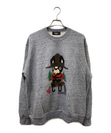 DSQUARED2（ディースクエアード）の古着「ICON CREWNECK SWEATER CIRO クルーネックスウェット」｜グレー