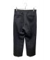 LITTLEBIG (リトルビッグ) 24SS Tucked Trousers ブラック サイズ:46：11000円