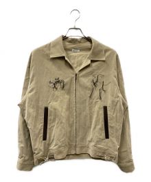 Name.（ネーム）の古着「FORT SCOTT FFA JACKET」｜ベージュ×ブラック