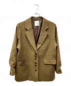 Eaphiエフィ）の古着「Wool Tweed Jacket」｜ブラウン