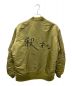 SASQUATCHfabrix. (サスクワッチファブリックス) “KOROSUNA” FLIGHT JKT フライトジャケット MA-1 オリーブ サイズ:L：25000円