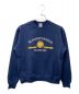 BlackEyePatch（ブラックアイパッチ）の古着「CURRENSY EMBLEM CREW SWEAT」｜ネイビーベージュ