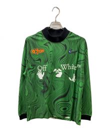 NIKE×OFFWHITE（ナイキ×オフホワイト）の古着「23AW AS M NRG MC DF AOP JERSEY  オールオーバー プリント ユニフォーム」｜グリーン