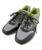 NIKE×HUFナイキ×ハフ）の古着「Air Max 1 Anthracite and Medium Grey ローカットスニーカー」｜グレー×グリーン