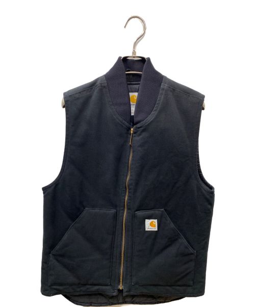 CarHartt（カーハート）CarHartt (カーハート) ダックベスト ブラック サイズ:Sの古着・服飾アイテム