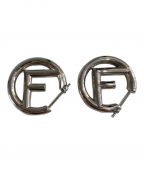 FENDIフェンディ）の古着「F is FENDI ピアス」｜シルバー(色)