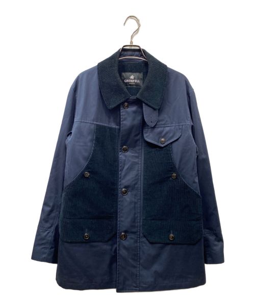 GRENFELL（グレンフェル）GRENFELL (グレンフェル) COUNTRYMAN HUNTING JACKET ネイビー サイズ:38の古着・服飾アイテム