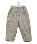 N.HOOLYWOODエヌ ハリウッド）の古着「TAPERED EASY PANTS」｜アイボリー