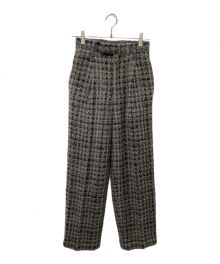 AURALEE（オーラリー）の古着「HOMESPUN TWEED SLACKS」｜グレー