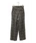 AURALEE (オーラリー) HOMESPUN TWEED SLACKS グレー サイズ:SIZE 0：45000円