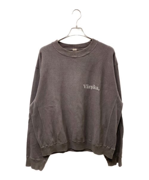 fujimoto（フジモト）Fujimoto (フジモト) OVER DYED SWEAT SHIRT with A.S ブラウン サイズ:2の古着・服飾アイテム