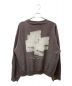 Fujimoto (フジモト) OVER DYED SWEAT SHIRT with A.S ブラウン サイズ:2：13000円