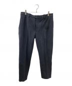 CIRCOLO 1901チルコロ1901）の古着「CASHMERE TOUCH COTTON JERSEY SLACKS スラックス」｜ネイビー