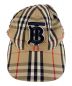 BURBERRY LONDON (バーバリーロンドン) ノバチェック キャップ ベージュ：17000円