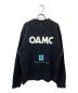 OAMC (オーエーエムシー) 24SS Sweatshirts APOLLO CREWNECK ブラック サイズ:S 未使用品：18000円