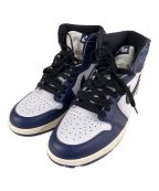 NIKEナイキ）の古着「AIR JORDAN 1 RETRO HIGH OG Midnight Navy」｜ネイビー×ホワイト