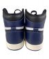 中古・古着 NIKE (ナイキ) AIR JORDAN 1 RETRO HIGH OG Midnight Navy ネイビー×ホワイト サイズ:SIZE 27cm：16000円