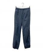 N.HOOLYWOODエヌ ハリウッド）の古着「24AW SPLIT HEM PANTS ナイロンパンツ」｜ブルー