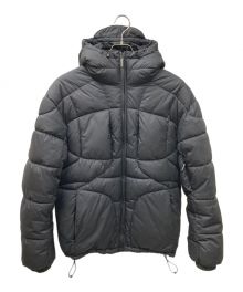 SUPREME（シュプリーム）の古着「21AW Warp Hooded Puffy Jacket 中綿ジャケット」｜ブラック