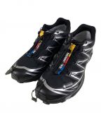 SALOMONサロモン）の古着「XT-6 GTX トレイルランニングスニーカー」｜ブラック×シルバー