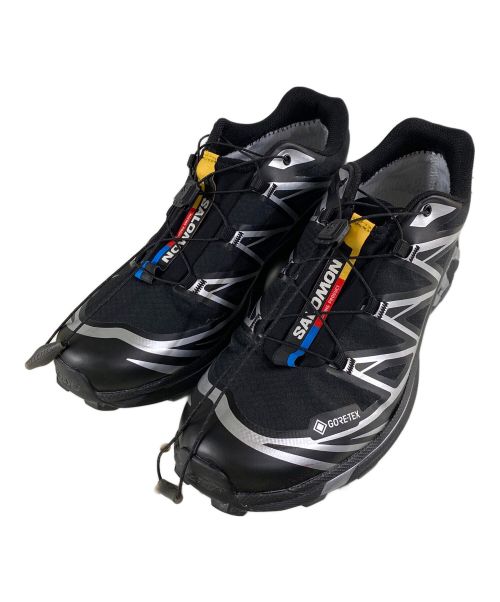 SALOMON（サロモン）SALOMON (サロモン) XT-6 GTX トレイルランニングスニーカー ブラック×シルバー サイズ:SIZE 27.5の古着・服飾アイテム