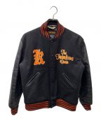 TENDERLOINテンダーロイン）の古着「05AW T-BASEBALL JACKET スタジャン」｜ブラック