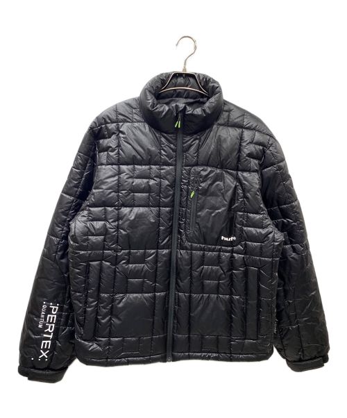 HUF（ハフ）HUF (ハフ) 24AW PUFFER JACKET 中綿ジャケット ブラック サイズ:SIZE Lの古着・服飾アイテム