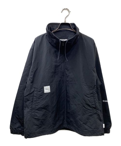 WTAPS（ダブルタップス）WTAPS (ダブルタップス) KAYAN / JACKET / NYLON. WEATHER. BRACKETS アノラックプルオーバージャケット ブラック サイズ:Sの古着・服飾アイテム