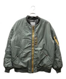 MARKAWARE×ARKnets（マーカウェア×アークネッツ）の古着「別注MA-1 BIG FLYGHT JACKET」｜オリーブ