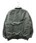 MARKAWARE (マーカウェア) ARKNETS (アークネッツ) 別注MA-1 BIG FLYGHT JACKET オリーブ サイズ:SIZE 3：25000円