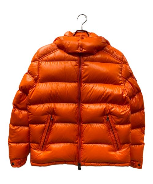 MONCLER（モンクレール）MONCLER (モンクレール) MAYA ダウンジャケット オレンジ サイズ:SIZE 3の古着・服飾アイテム