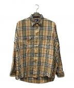 Burberry'sバーバリーズ）の古着「90's ノヴァチェックシャツ」｜ベージュ