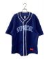 SUPREME（シュプリーム）の古着「24AW Polartec Baseball Jersey」｜ネイビー