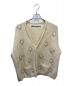 THRIFTWEARMARKET&FLEAMARKET TOUrr（スリフトウェアマーケットアンドフリーマーケットツアー）の古着「FLEAMARKET CARDIGAN」｜アイボリー