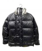 BALバル）の古着「TECH DOWN JACKET」｜シルバー×ブラック