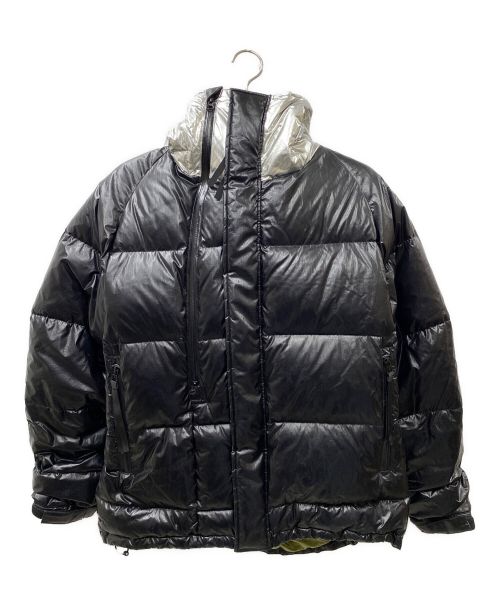 BAL（バル）BAL (バル) TECH DOWN JACKET シルバー×ブラック サイズ:SIZE Lの古着・服飾アイテム