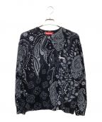 SUPREMEシュプリーム）の古着「24SS Printed Paisley Sweater コットンニット」｜ブラック