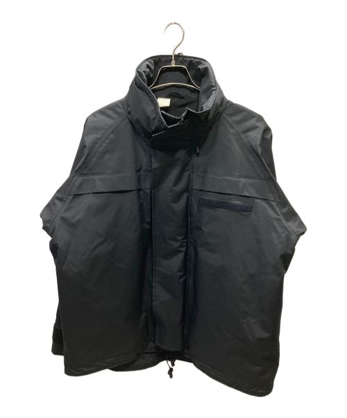 N.HOOLYWOOD（エヌ ハリウッド）N.HOOLYWOOD (エヌ ハリウッド) WATERPROOF JACKET ブラック サイズ:36の古着・服飾アイテム