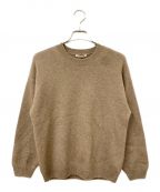 AURALEEオーラリー）の古着「BABY CASHMERE KNIT P/O」｜ベージュ