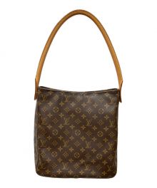 LOUIS VUITTON（ルイ ヴィトン）の古着「ルーピングGM ショルダーバッグ」｜ブラウン