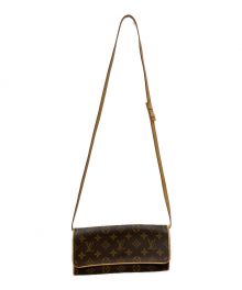 LOUIS VUITTON（ルイ ヴィトン）の古着「ポシェットツインGM ショルダーポシェット」｜ブラウン