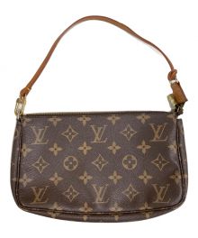 LOUIS VUITTON（ルイ ヴィトン）の古着「ポシェット・アクセソワール ミニポーチ」｜ブラウン