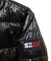 中古・古着 AWAKE (アウェイク) TOMMY HILFIGER (トミーヒルフィンガー) 23AW PUFFER JACKET リバーシブルダウンジャケット ブルー サイズ:XL：30000円